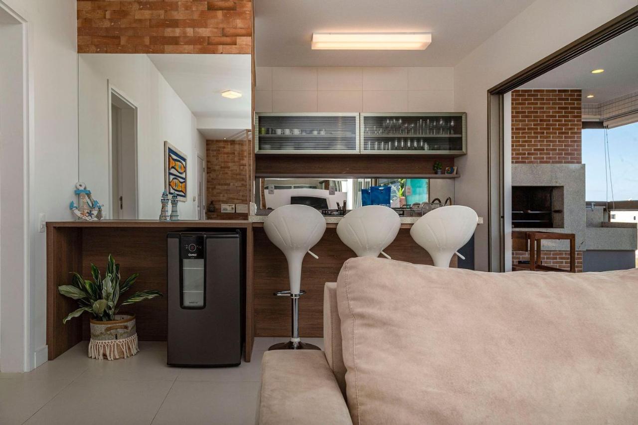 Punta Blu: Luxury Beachfront Condo with Pool and 24/7 Security Bombinhas Exterior photo